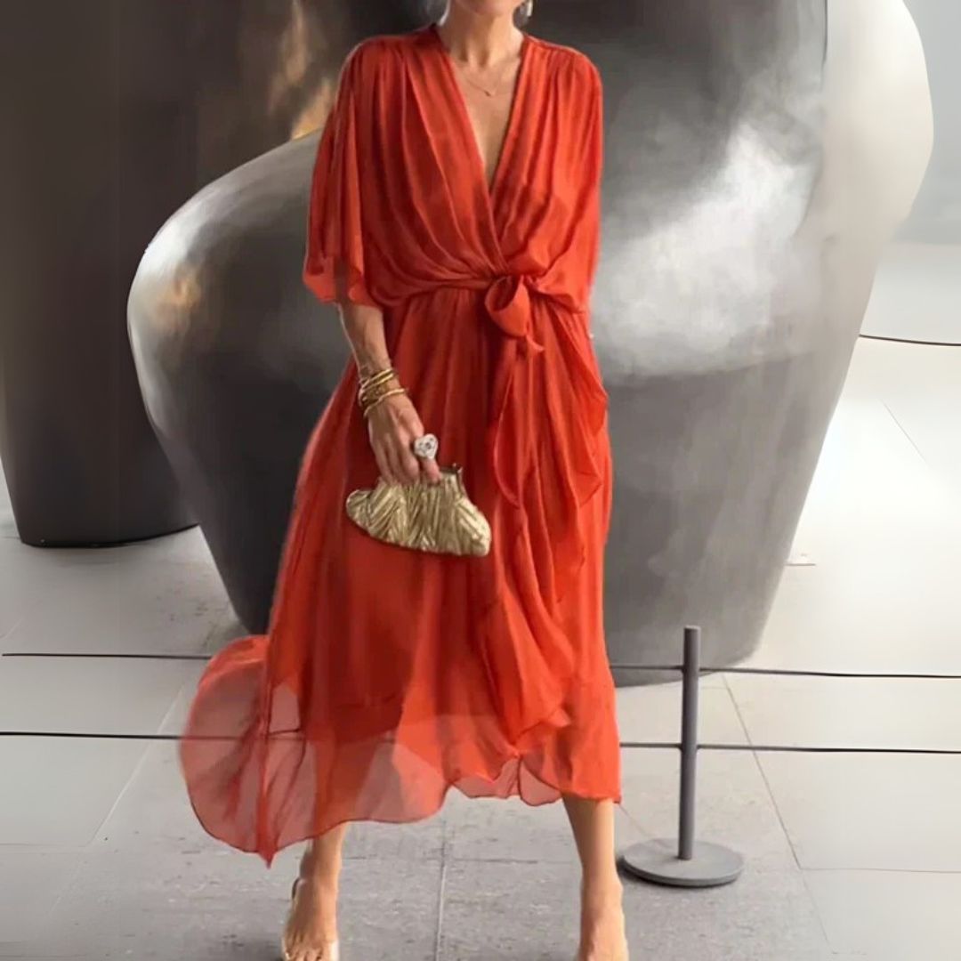 Fátima | Sukienki z dekoltem w kształcie V