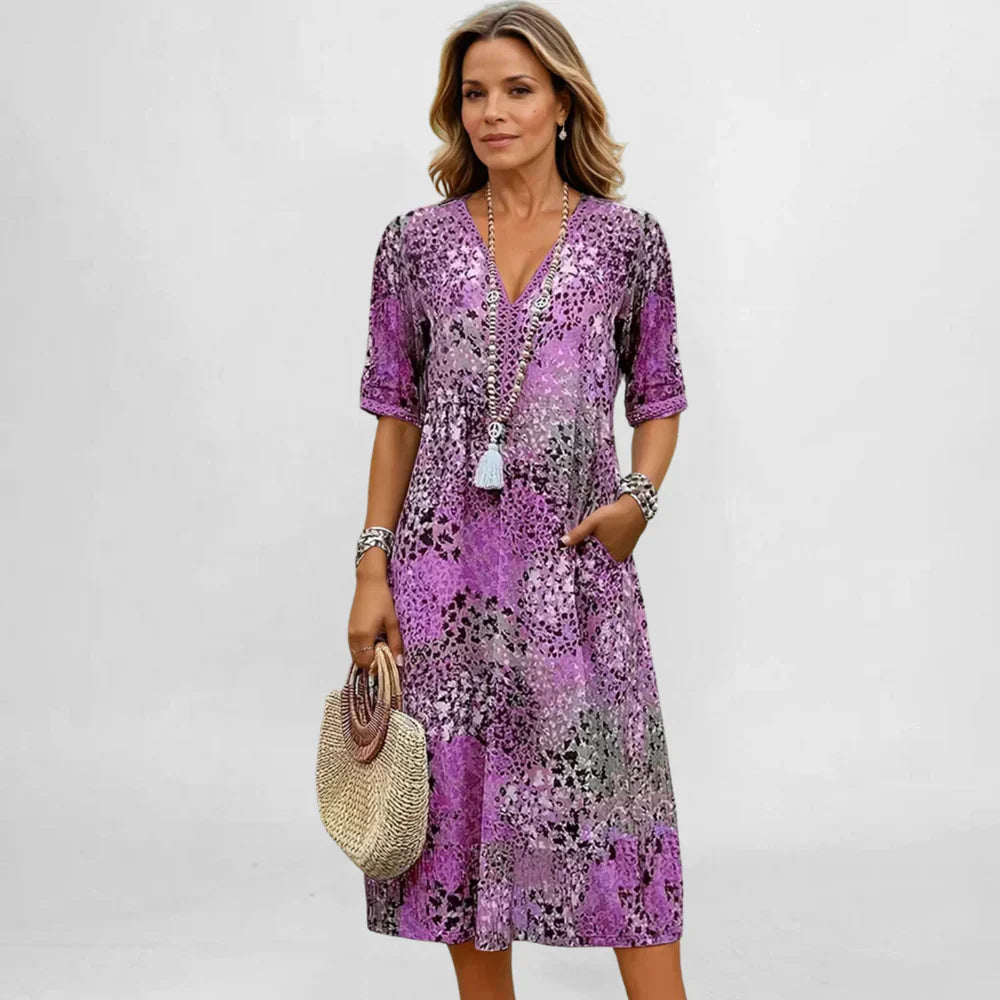 Karolína | Wiosenne sukienki o średniej długości