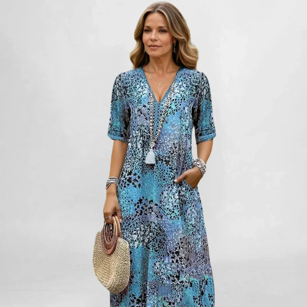 Karolína | Wiosenne sukienki o średniej długości