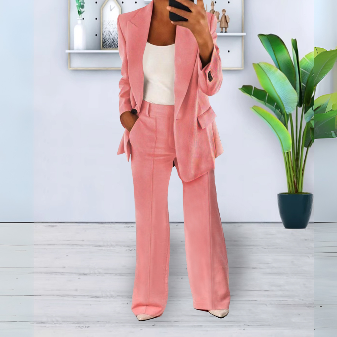 Zora | Stylowy i wygodny zestaw żakietu i spodni