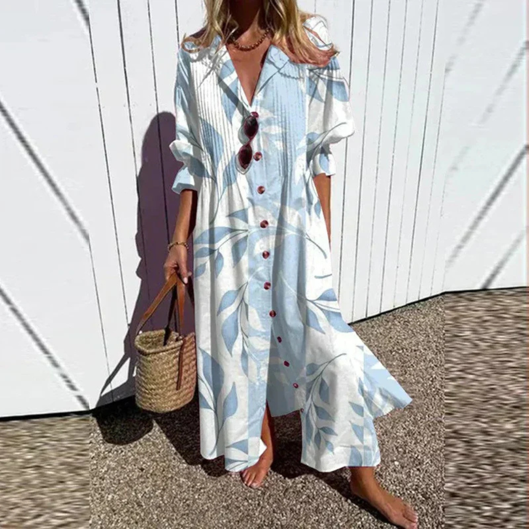 Kateřina | Boho sukienka o luźnym kroju