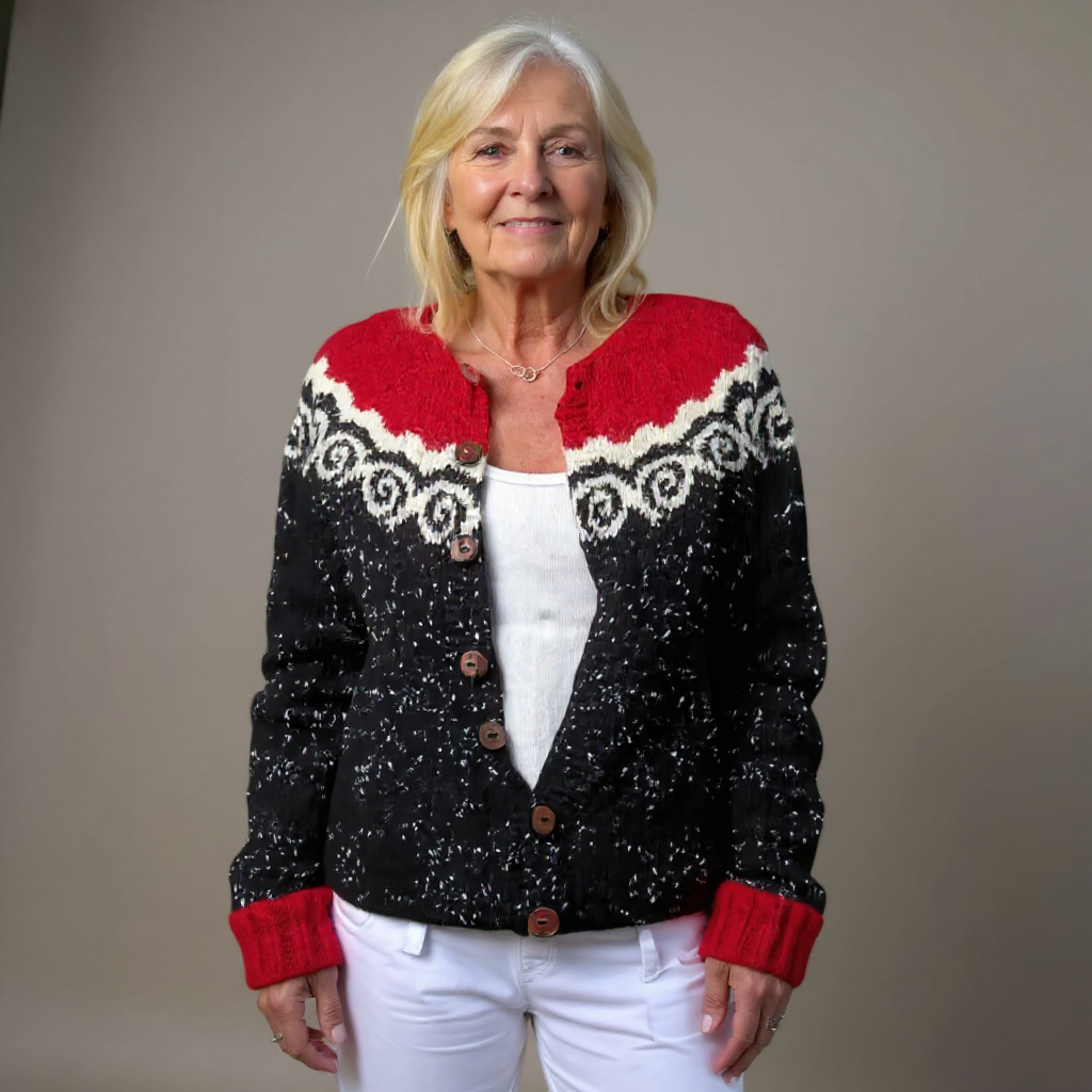 Taylor | Vintage Islandzki Sweter Wełniany