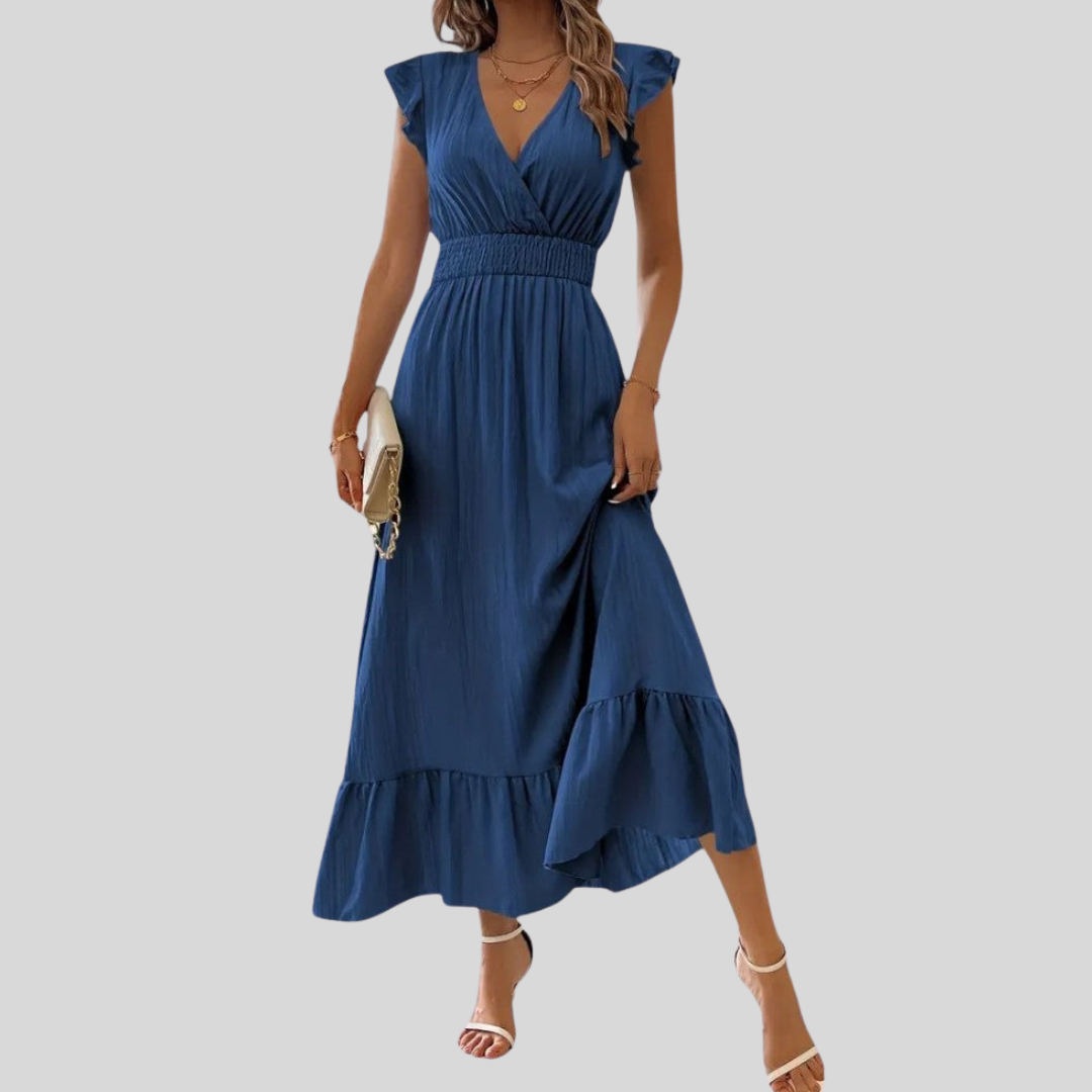 Tereza | Elegancka sukienka o prostym kroju