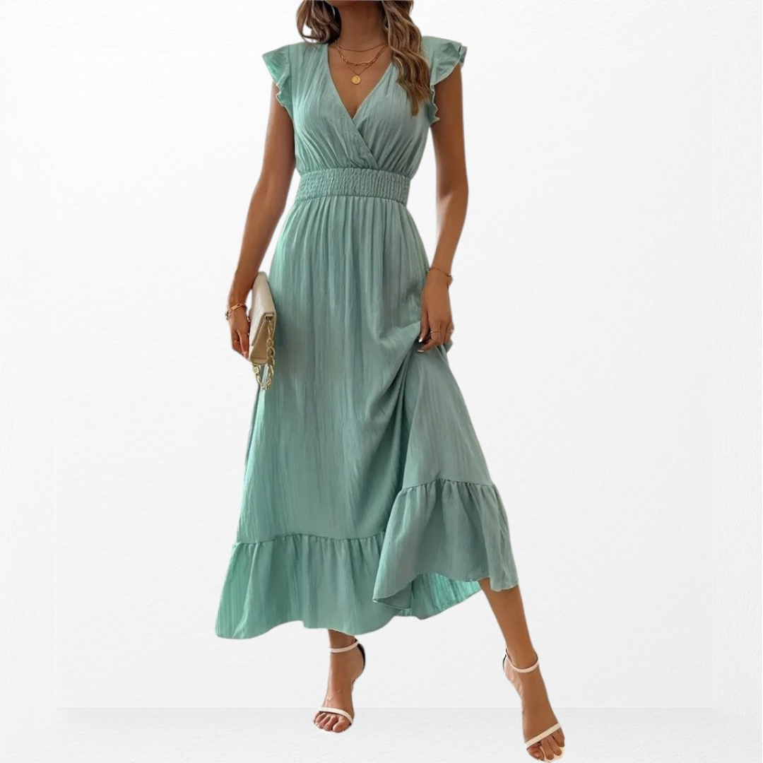 Tereza | Elegancka sukienka o prostym kroju