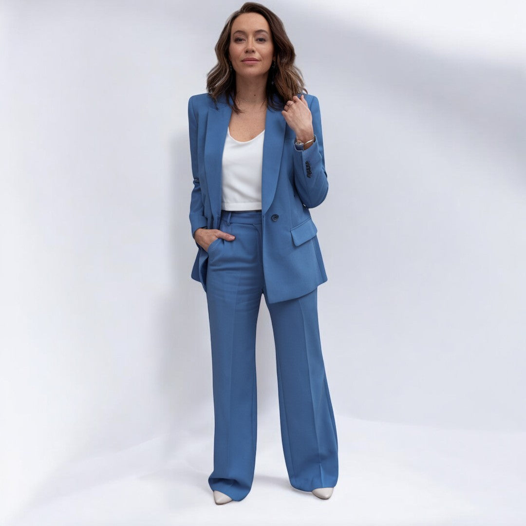 Zora | Stylowy i wygodny zestaw żakietu i spodni