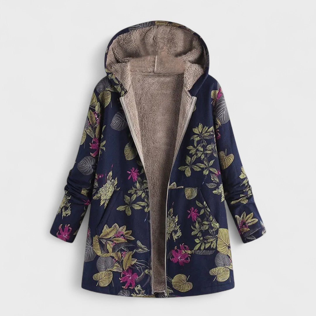 Maisy | Kurtka z kapturem ocieplana fleece