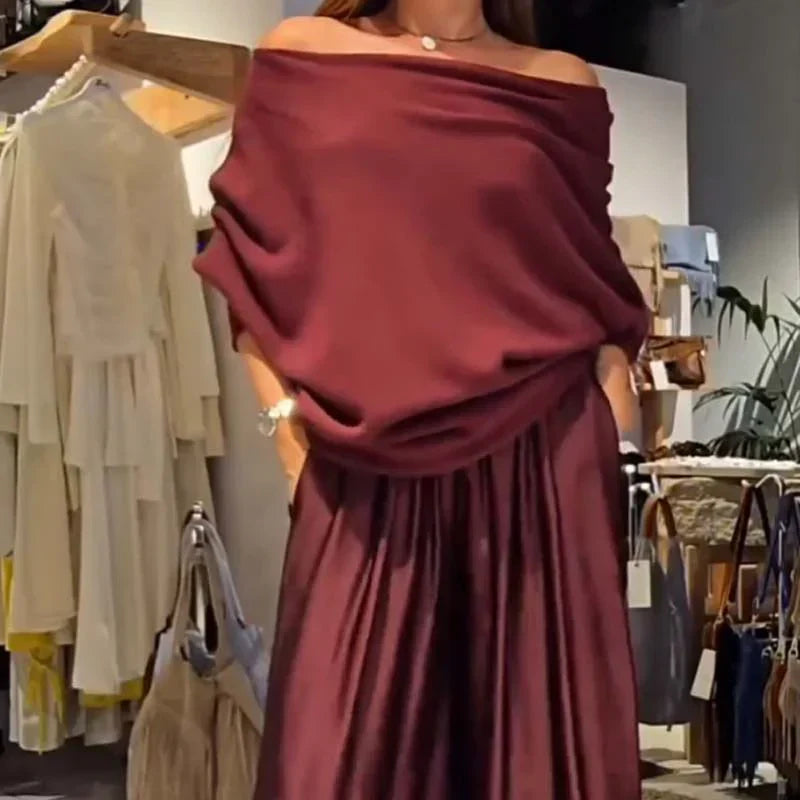 Gala – Elegancki zestaw z dekoltem Bardot